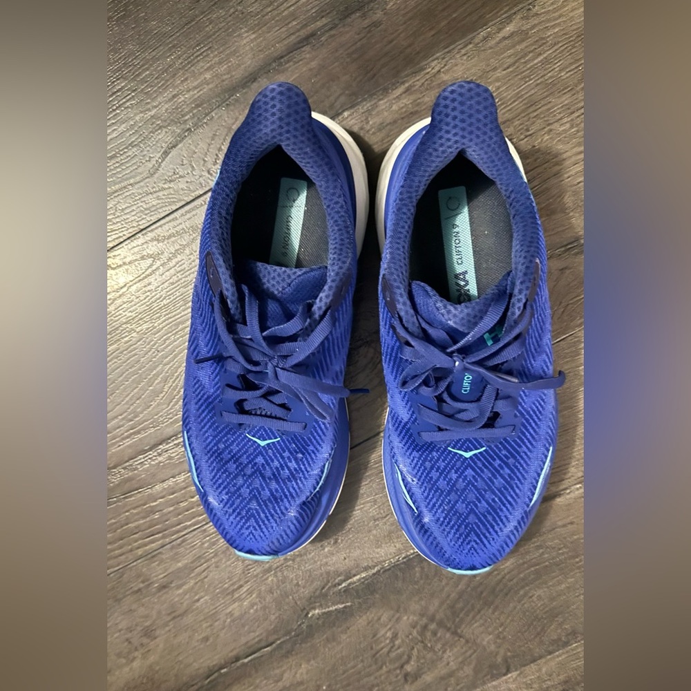 Hoka Blue Athletic Shoes